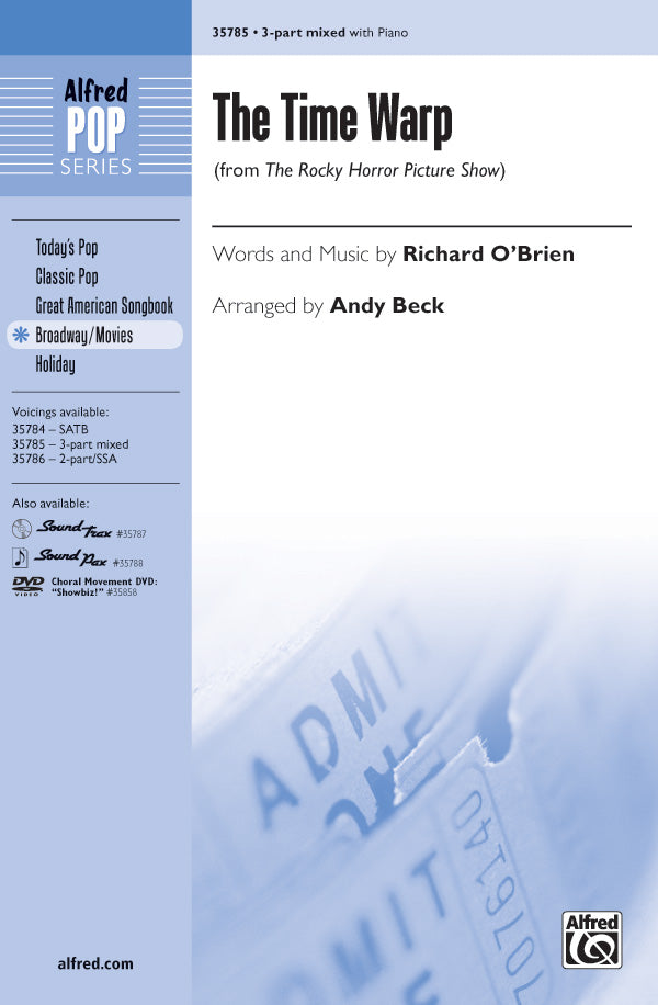 The Time Warp (from <i>The Rocky Horror Picture Show</i>) Cover Image