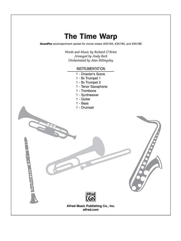The Time Warp (from The Rocky Horror Picture Show): 2nd B-flat Trumpet Sheet Music Preview