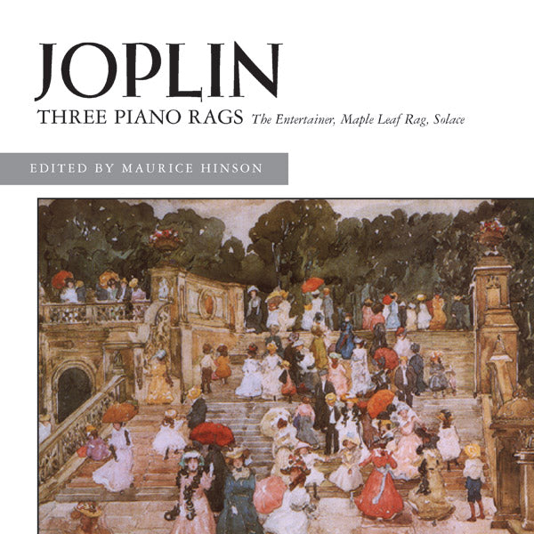 Joplin: Three Piano Rags Cover Image