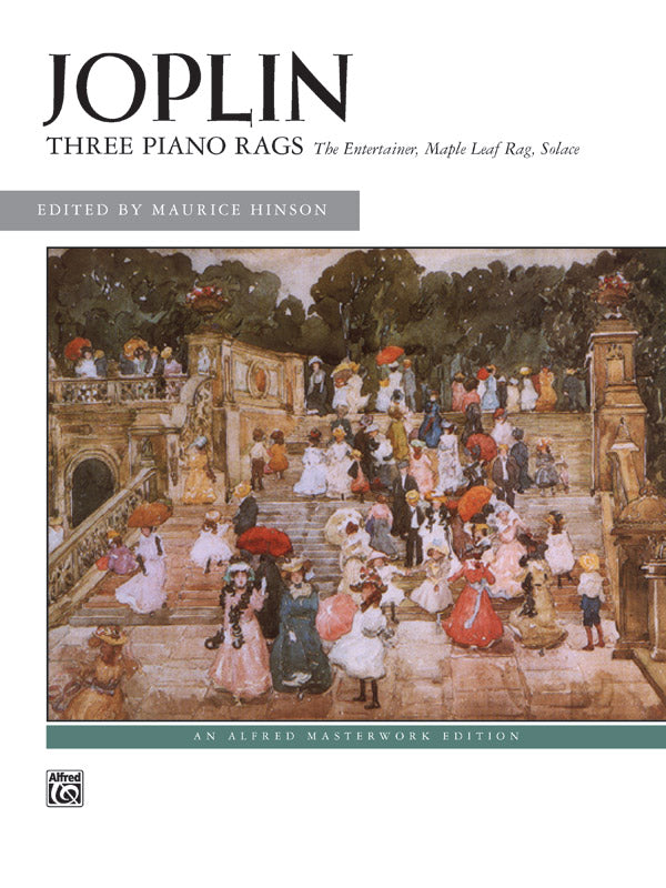 Joplin: Three Piano Rags Cover Image