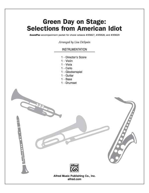 Green Day on Stage: Selections from American Idiot: Guitar Sheet Music Preview