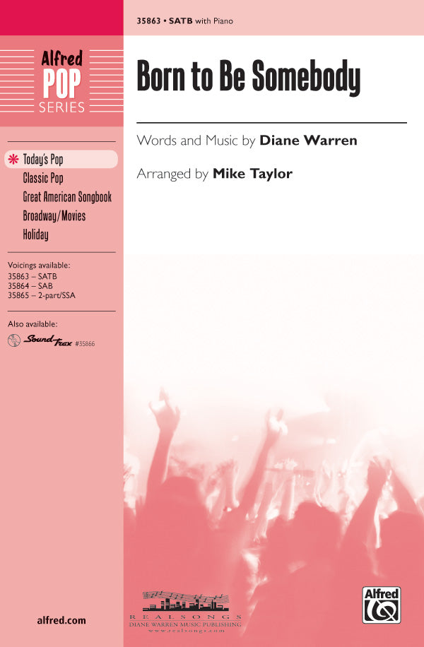 Born to Be Somebody (from <i>Never Say Never</i>) Cover Image