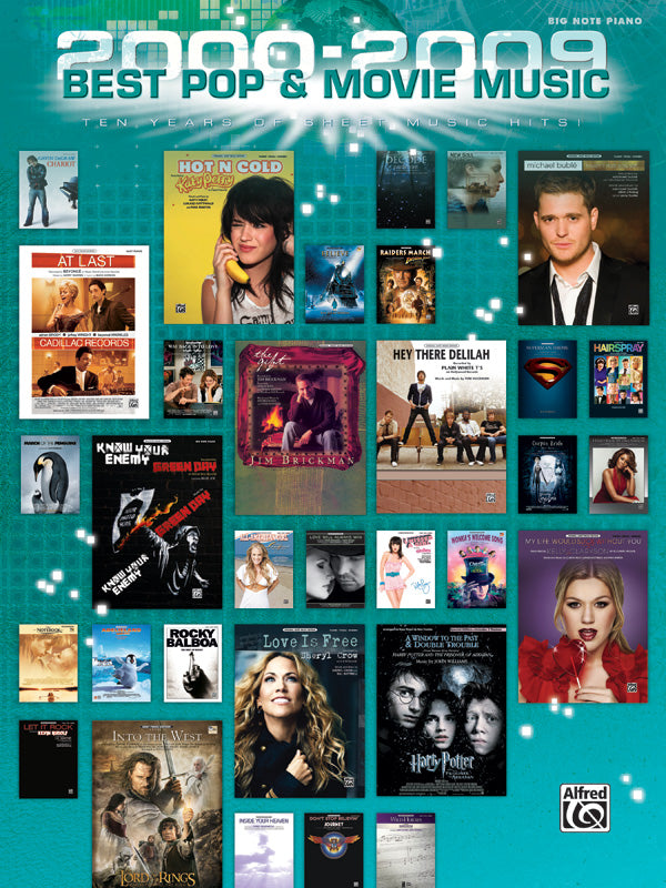 2000-2009 Best Pop and Movie Music Cover Image