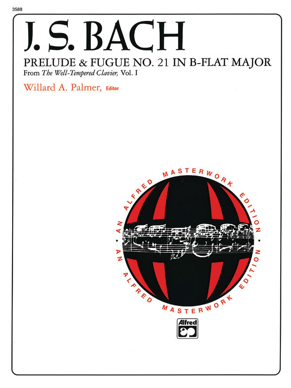 J. S. Bach: Prelude and Fugue No. 21 in B-flat Major Cover Image