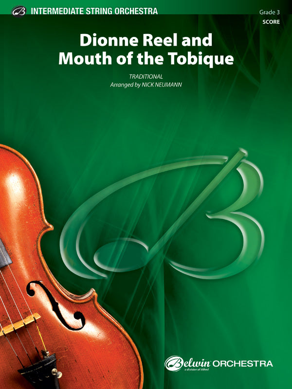 Dionne Reel and Mouth of the Tobique: Cello Sheet Music Preview