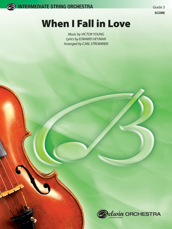 When I Fall in Love: 1st Violin Sheet Music Preview