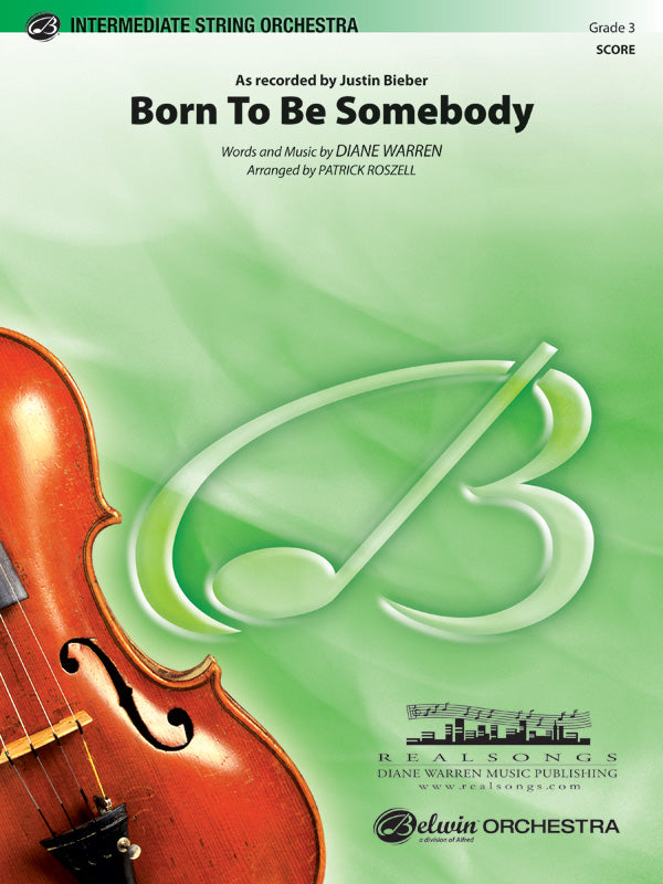 Born to Be Somebody: 1st Violin Sheet Music Preview