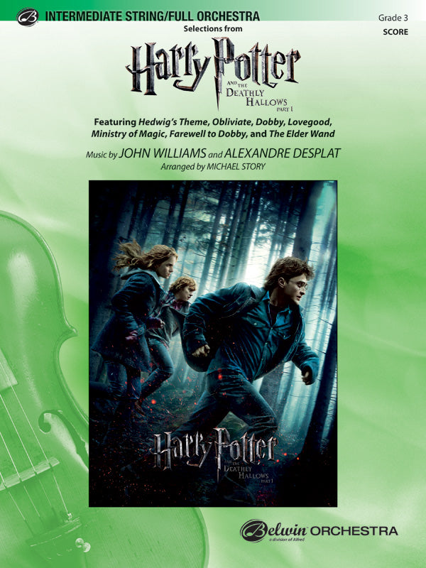 Harry Potter and the Deathly Hallows, Part 1, Selections from: 2nd B-flat Clarinet Sheet Music Preview