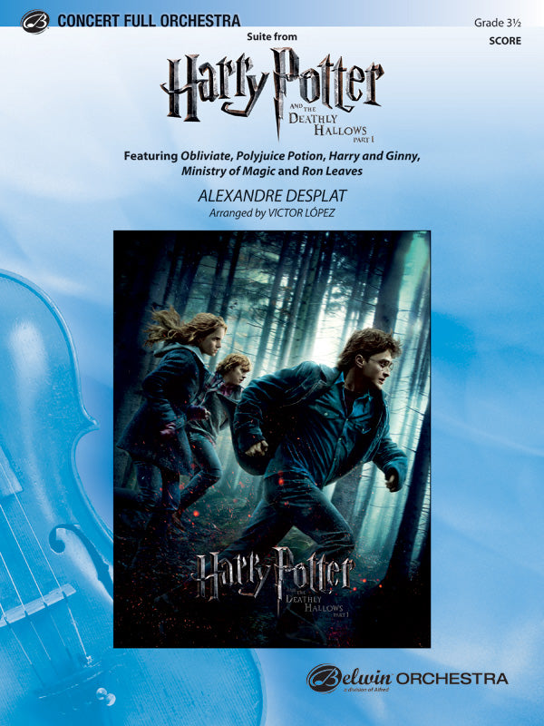Harry Potter and the Deathly Hallows, Part 1, Suite from: String Bass Sheet Music Preview