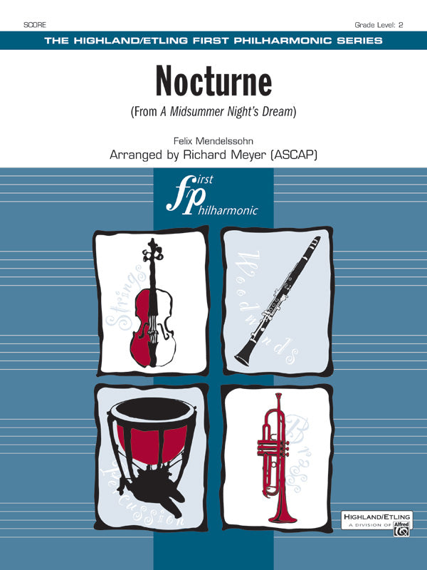 Nocturne (from A Midsummer Night's Dream): Flute Sheet Music Preview