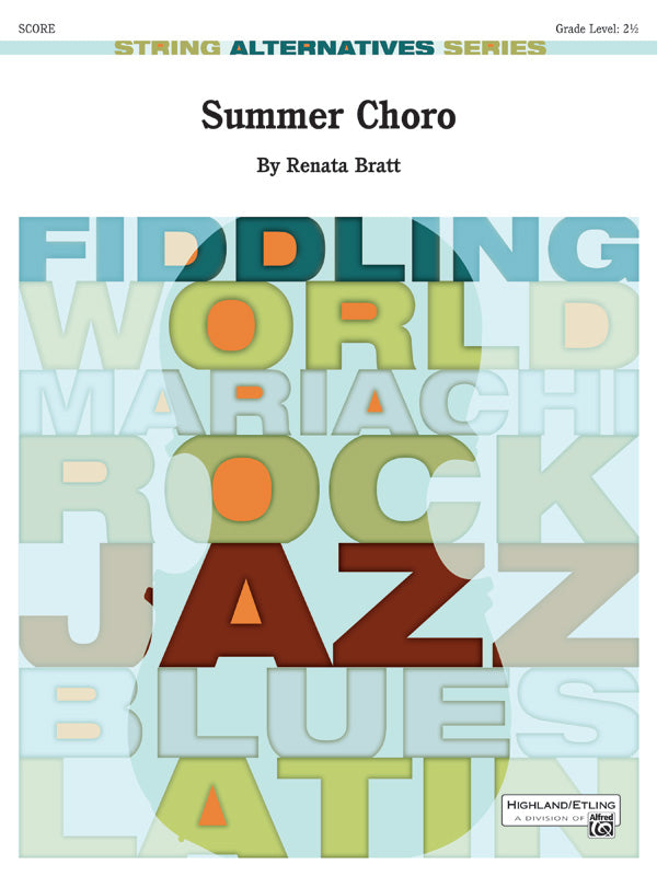 Summer Choro: Score Sheet Music Preview