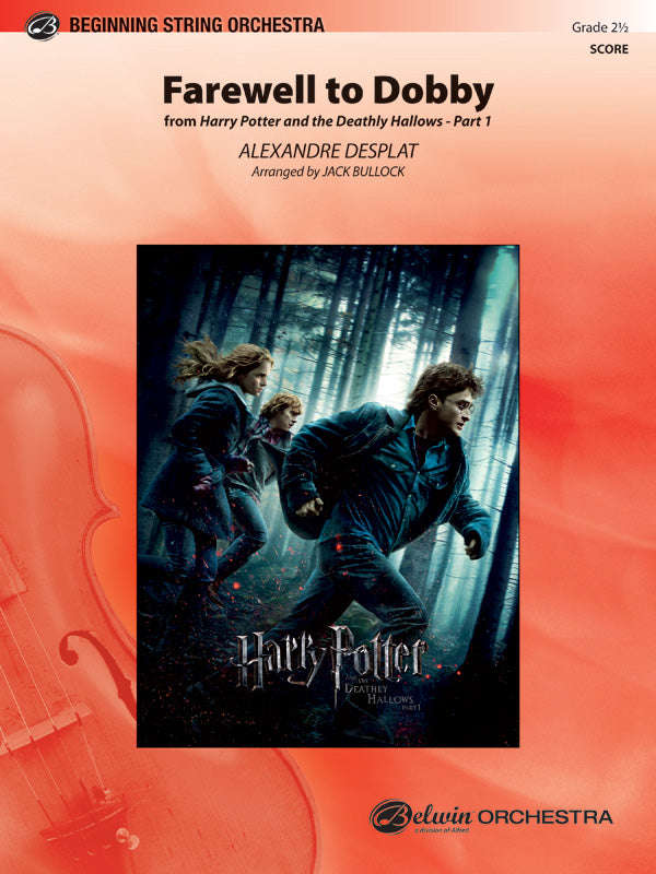 Farewell to Dobby (from Harry Potter and the Deathly Hallows, Part 1): Cello Sheet Music Preview