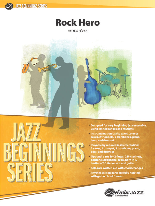 Rock Hero: Piano Accompaniment Sheet Music Preview