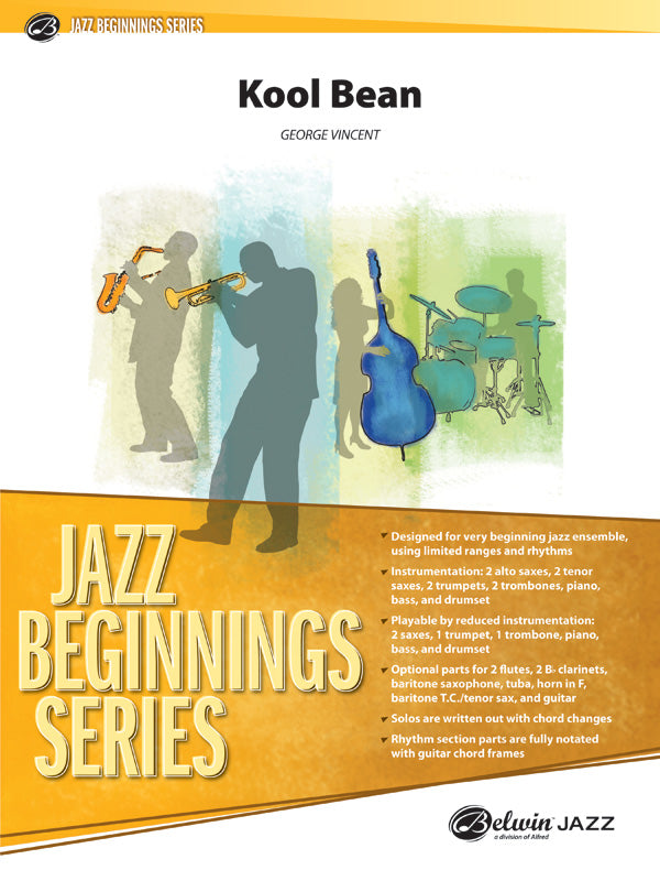 Kool Bean: 1st B-flat Trumpet Sheet Music Preview