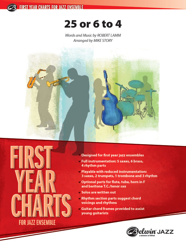 25 or 6 to 4: 1st B-flat Trumpet Sheet Music Preview