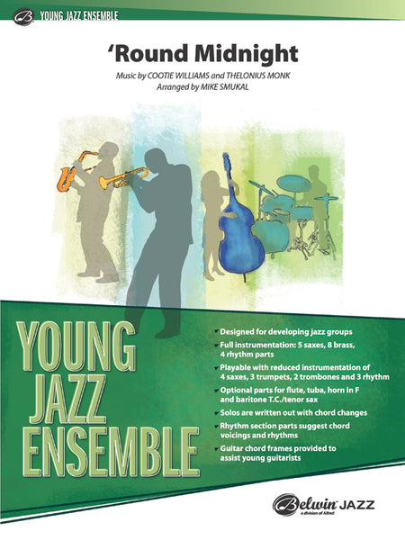 Round Midnight: Jazz Ensemble Conductor Score & Parts | Cootie