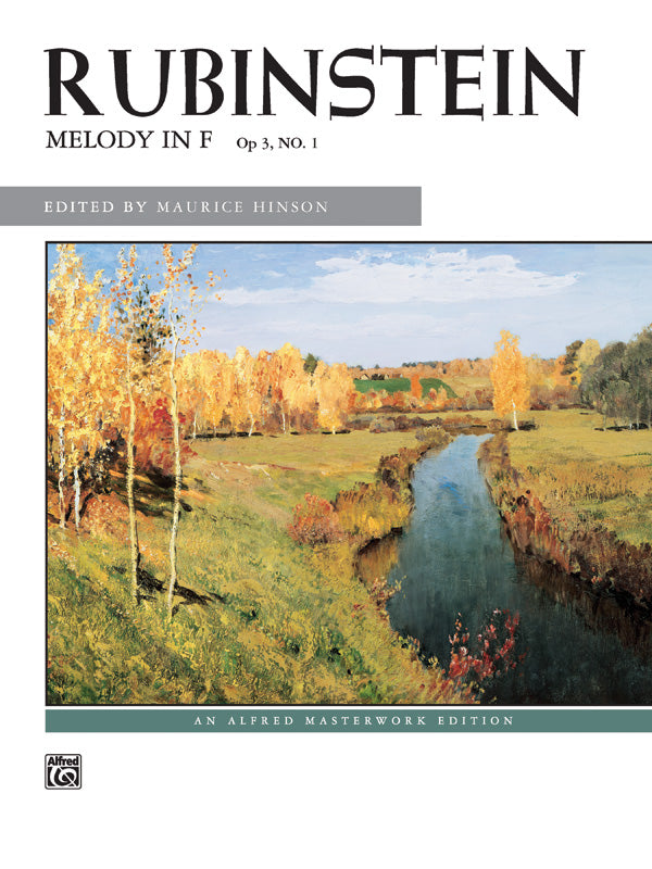 Rubinstein: Melody in F, Opus 3, No. 1 Cover Image