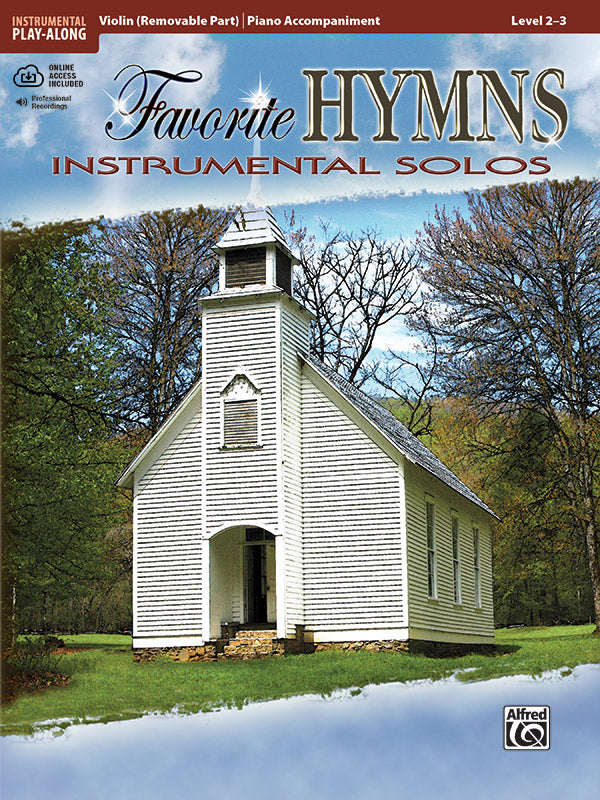 Favorite Hymns Instrumental Solos for Strings Cover Image