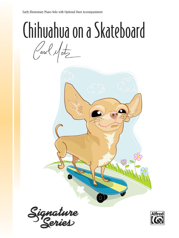 Chihuahua on a Skateboard Cover Image