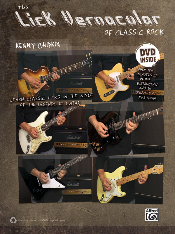 The Lick Vernacular of Classic Rock Cover Image