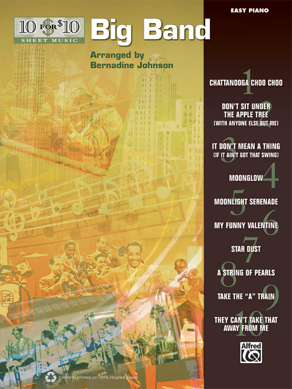 10 for 10 Sheet Music: Big Band Cover Image