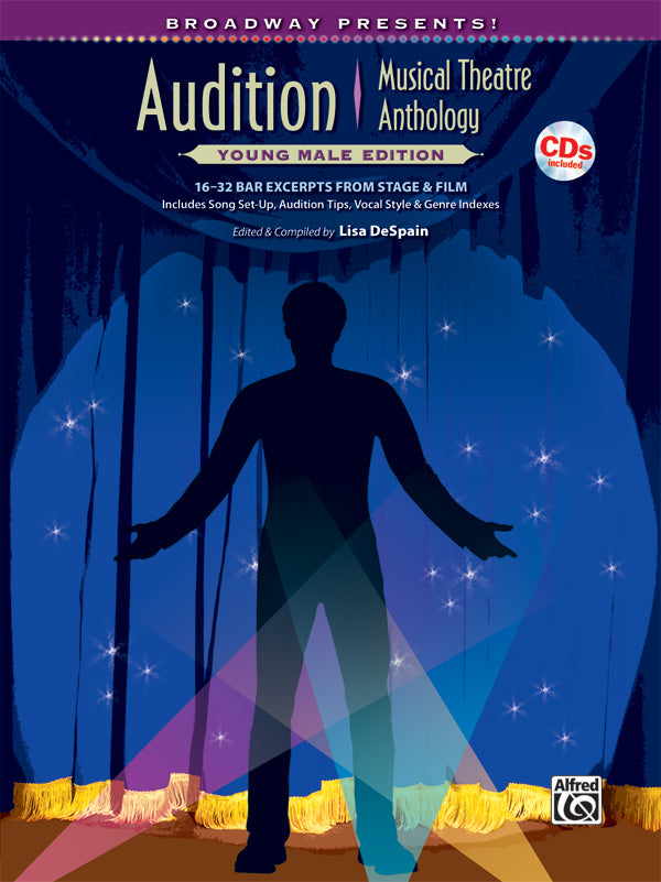 Broadway Presents! Audition Musical Theatre Anthology: Young Male Edition Cover Image