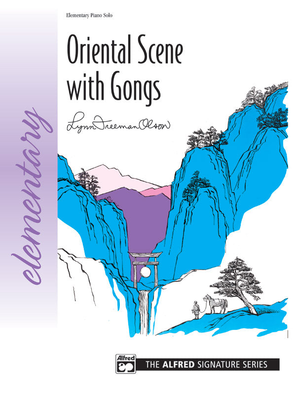 Oriental Scene with Gongs - Piano Solo Sheet Music Preview