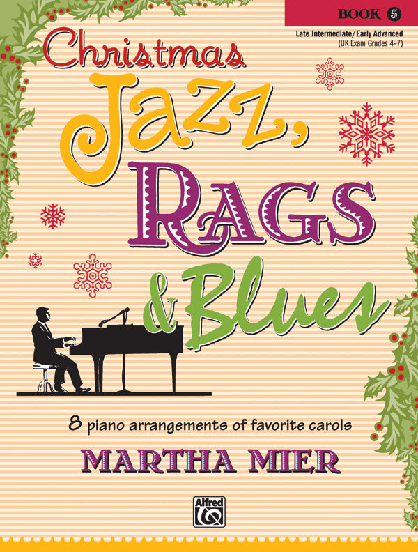 Christmas Jazz, Rags & Blues, Book 5 Cover Image