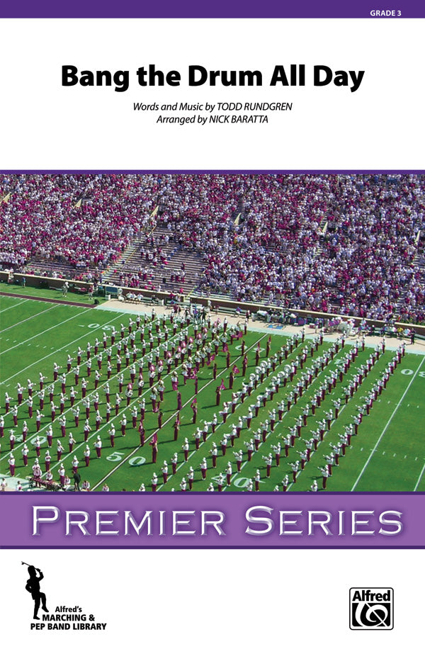 Bang the Drum All Day Sheet Music Preview