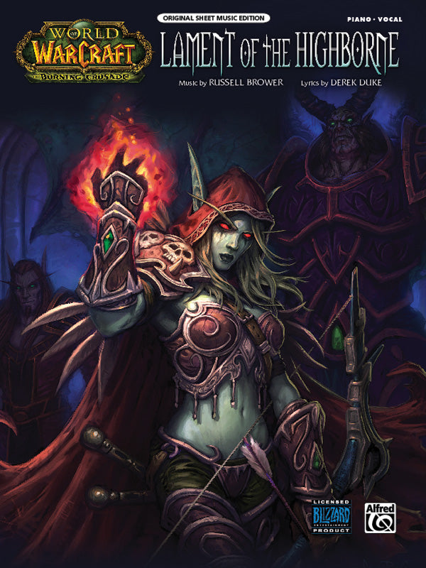 Lament of the Highborne (from "World of Warcraft: The Burning Crusade") Sheet Music Preview
