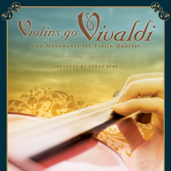 Violins Go Vivaldi: Two Movements for Violin Quartet Sheet Music Preview
