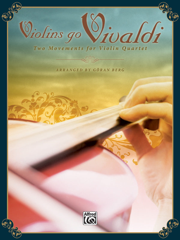 Violins Go Vivaldi: Two Movements for Violin Quartet Cover Image