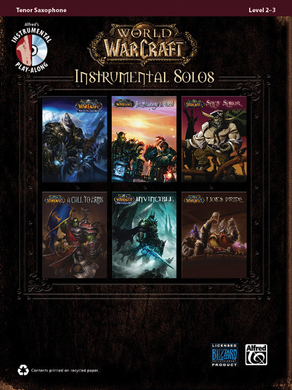 World of Warcraft Instrumental Solos Cover Image