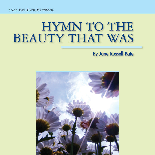 Hymn to the Beauty That Was Sheet Music Preview