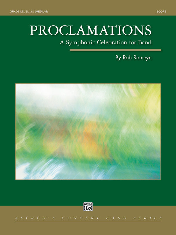 Proclamations: (wp) 1st Horn in E-flat Sheet Music Preview