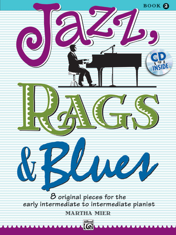 Jazz, Rags & Blues, Book 2 Cover Image