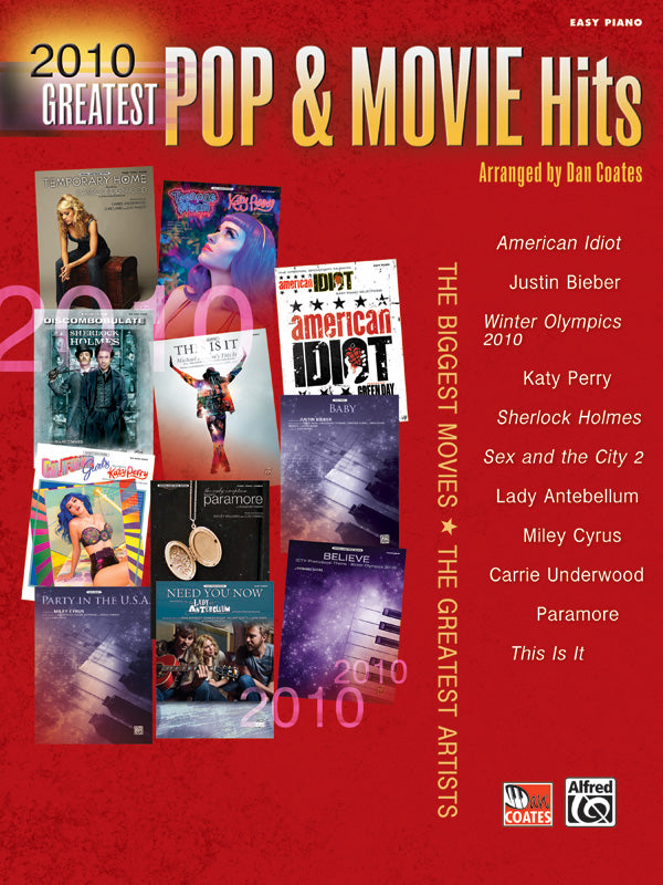 2010 Greatest Pop & Movie Hits Cover Image