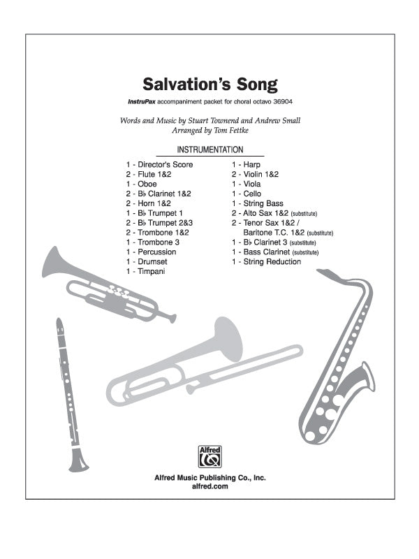 Salvation's Song Cover Image