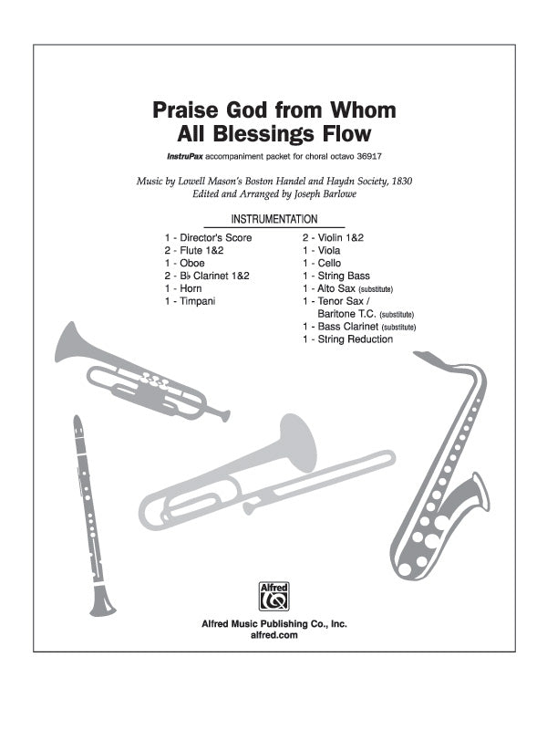 Praise God from Whom All Blessings Flow Cover Image