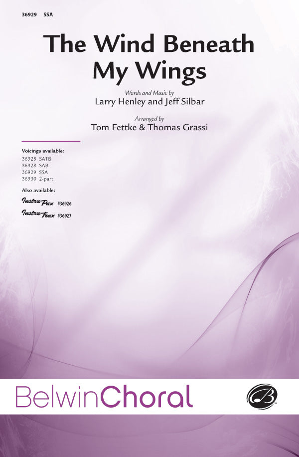 The Wind Beneath My Wings Cover Image