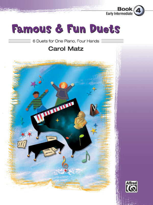 Famous & Fun Duets, Book 4 Cover Image