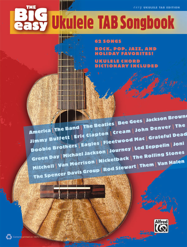 The Big Easy Ukulele TAB Songbook Cover Image