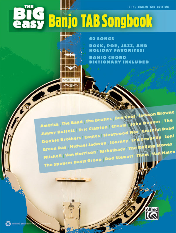 The Big Easy Banjo TAB Songbook Cover Image