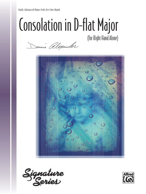 Consolation in D-flat Major (for right hand alone) Cover Image