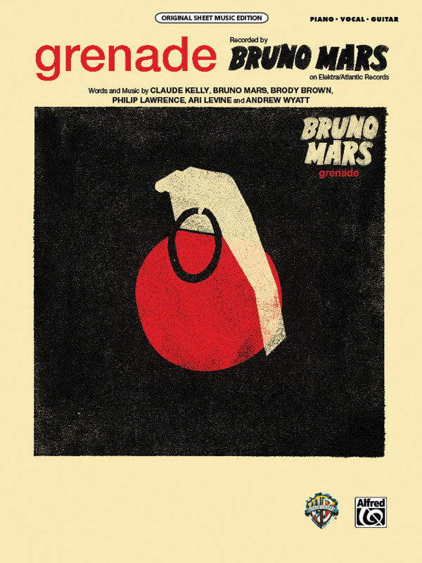 Grenade Sheet Music Preview