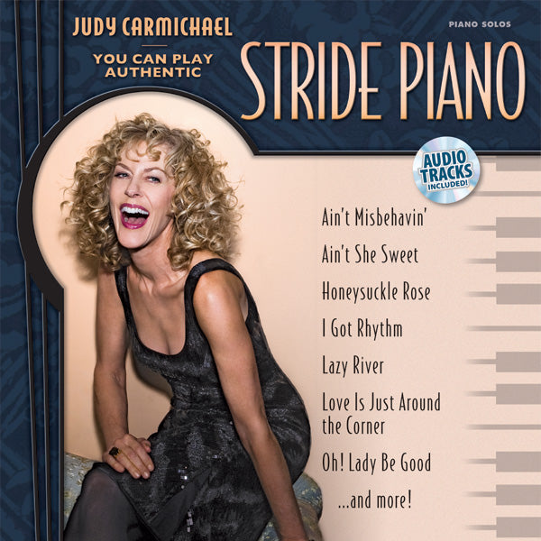 Judy Carmichael: You Can Play Authentic Stride Piano Cover Image