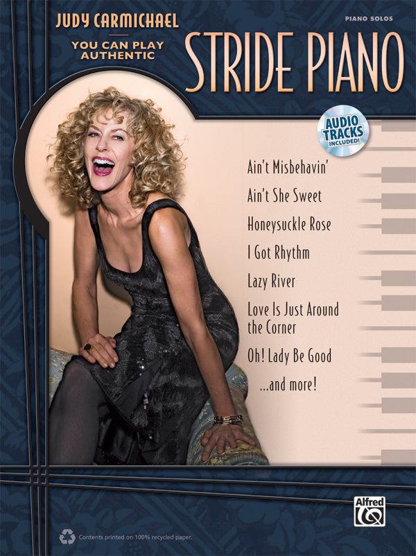 Judy Carmichael: You Can Play Authentic Stride Piano Cover Image