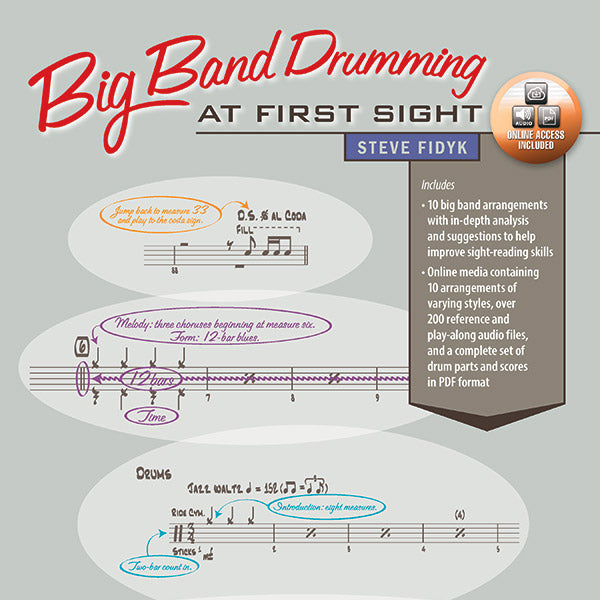 Big Band Drumming at First Sight Cover Image