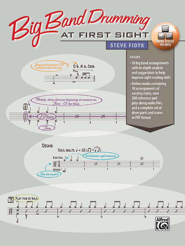 Big Band Drumming at First Sight Cover Image