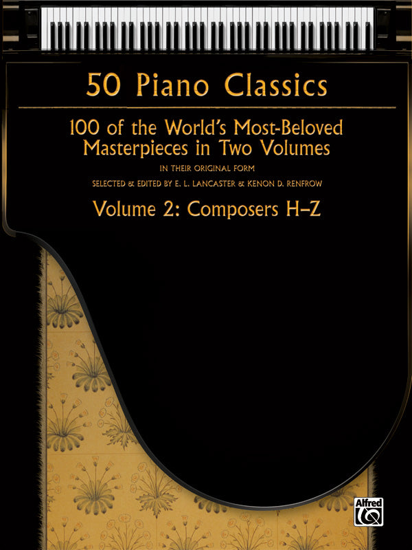 50 Piano Classics, Volume 2: Composers H-Z Cover Image